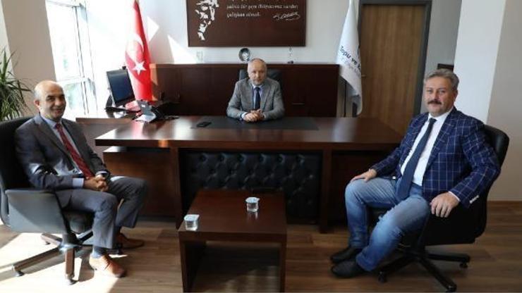 Başkan Palancıoğlu’ndan Tapu ve Kadastro Bölge Müdürlüğü’ne ziyaret