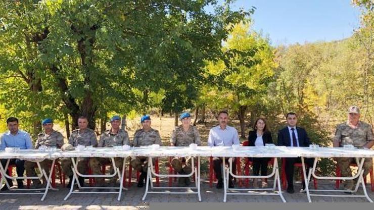 Silvanda şehit korucular için mevlit okutuldu