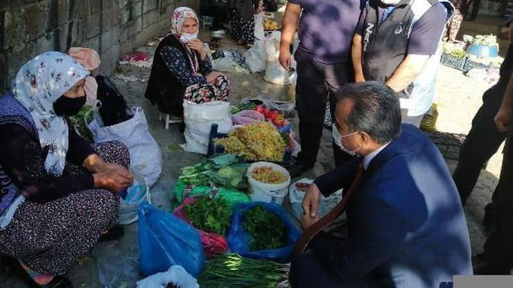 Kaymakam Anteplioğlu’ndan semt pazarı ziyareti