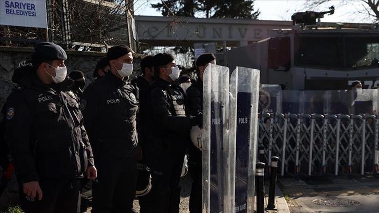 Boğaziçinde gözaltılar: 45 kişiden 42si serbest