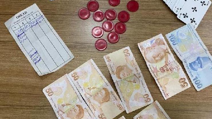 Kayseride 3 farklı kumar operasyonunda 16 kişiye 21 bin TL ceza