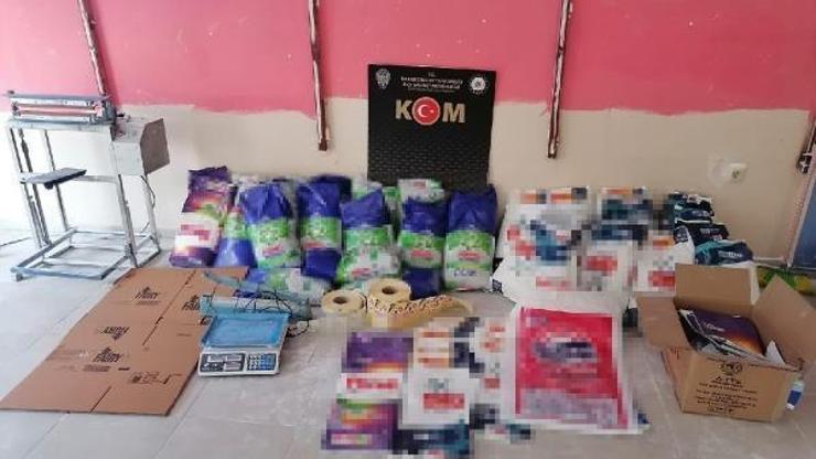 İskenderunda 30 kilo sahte deterjan ele geçirildi