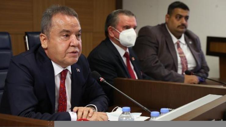 Başkan Böcek Alanyada