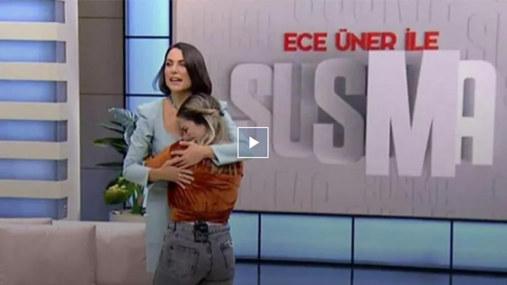 Ece Üner İle Susmada 107 günlük evlat hasreti sona erdi