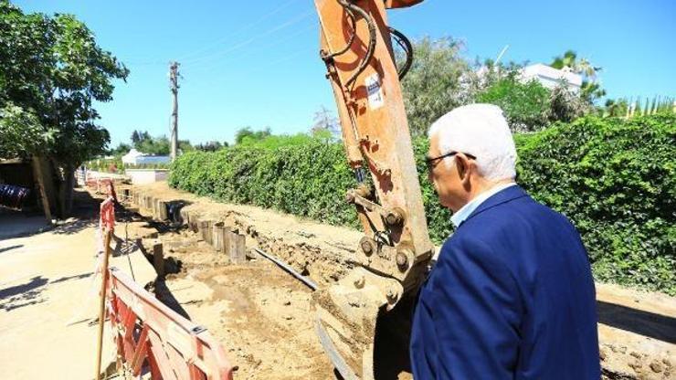 Başkan Gürün: Fethiyedeki altyapı çalışmalarıyla hızla ilerliyor