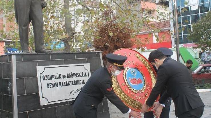 Atatürk ebediyete intikalinin 83. Yılında Manyas’ta anıldı