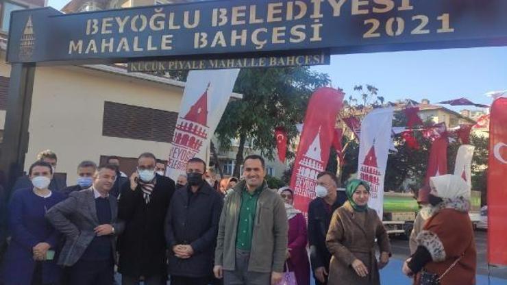 Beyoğluna yeni mahalle bahçesi; 2023 fidan toprakla buluşacak