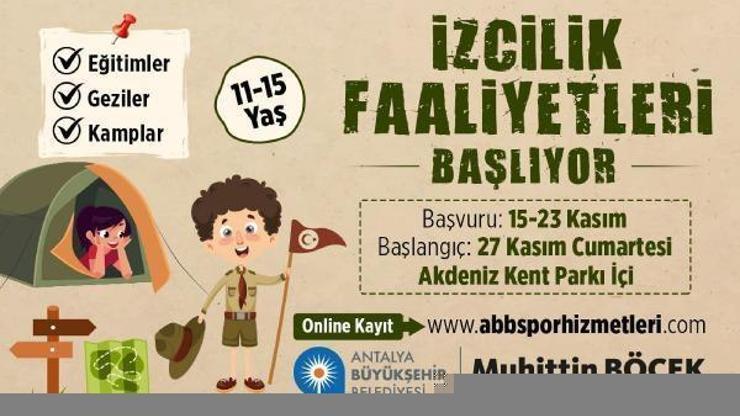 Büyükşehir Belediyesi izcilik faaliyetleri başlıyor