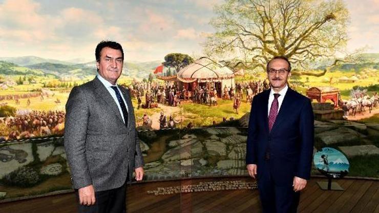 Osmangazi Belediye Başkanı Dündar, Kocaeli Valisi Seddar Yavuz’u ağırladı