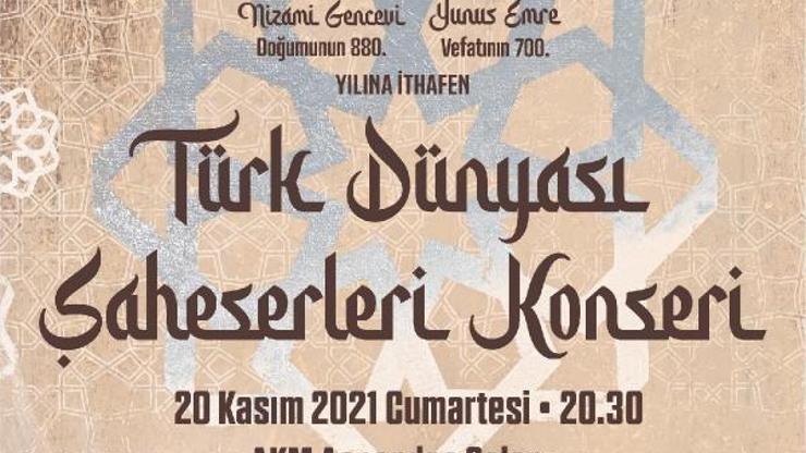Türk Dünyası Şaheserleri Konserleri Antalya’da