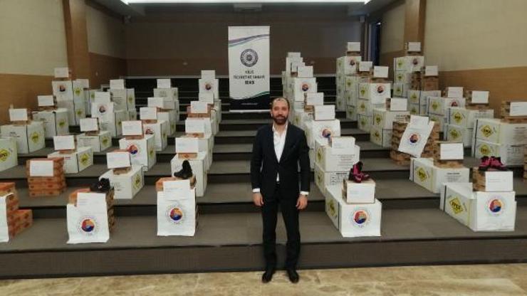 Kilisli iş insanlarından öğrencilere bot yardımı
