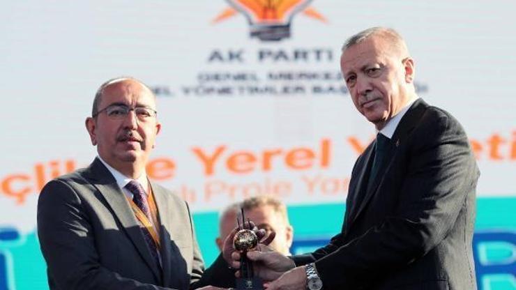 Cumhurbaşkanı Erdoğandan Merama Mega ödül
