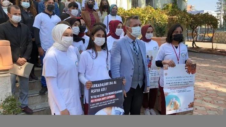 Midyat’ta aşılamada örnek lise
