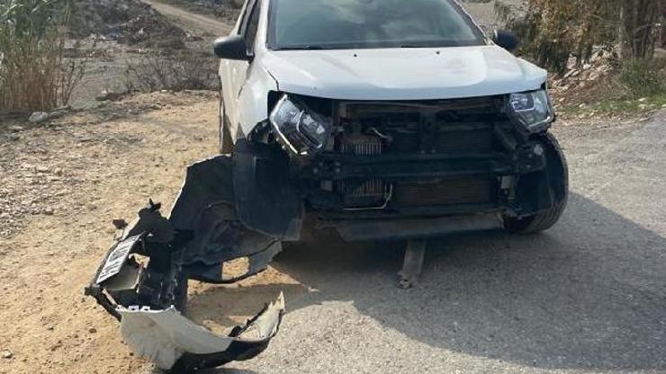 Gazipaşada trafik kazası: 3 yaralı