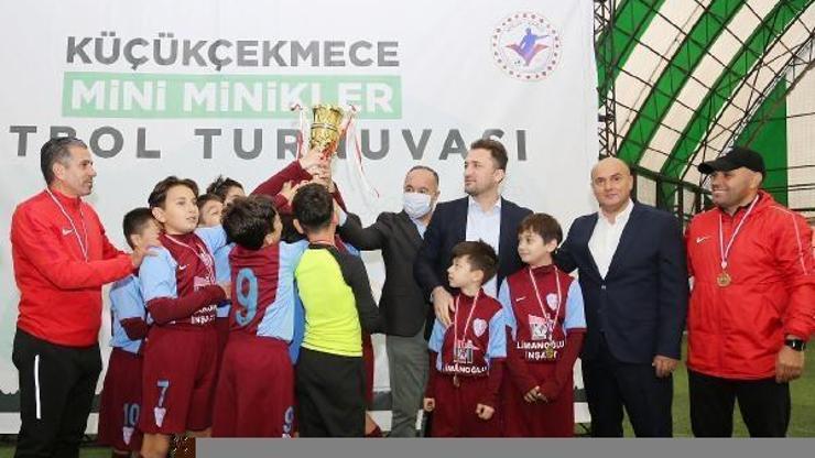 Küçükçekmece’de Mini Minikler Turnuvası heyecanı yaşandı