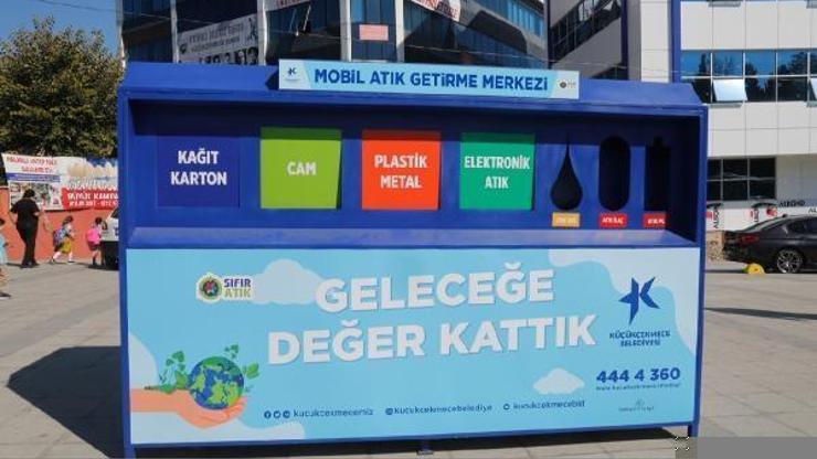 Küçükçekmece’de geri dönüşüm mesaisi: Birlikte dönüştürüyorlar
