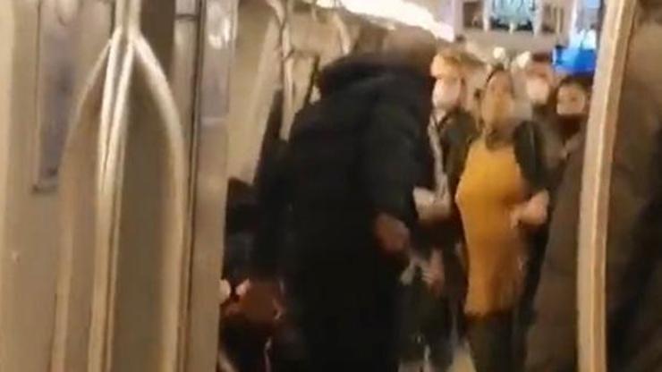 Metrodaki bıçaklı tehdit... Başsavcılık: Derhal soruşturma başlatıldı