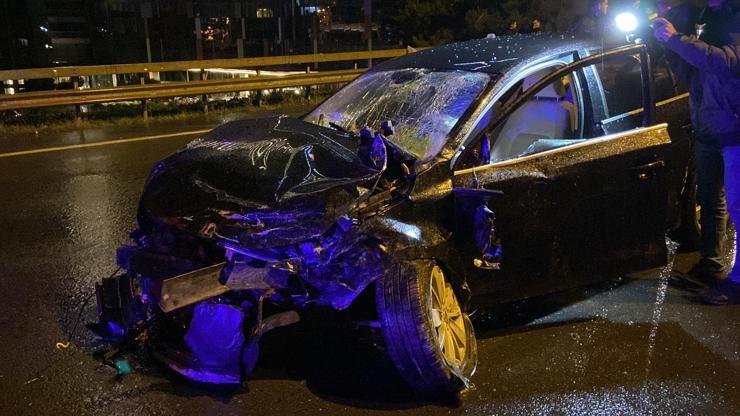 TEM Otoyolu’nda 5 aracın karıştığı kaza: 2 yaralı