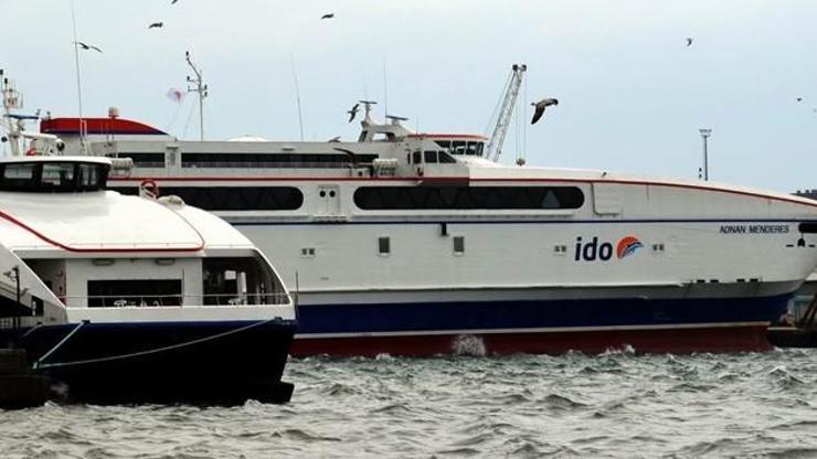 BUDO ve İDOya lodos engeli: Seferler iptal edildi