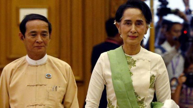 Myanmarın devrik lideri Suu Kyiye verilen hapis cezası 2 yıla indirildi