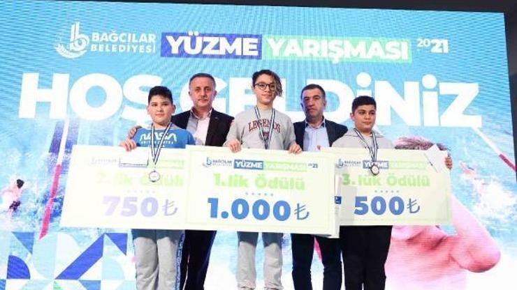 Bağcılar Belediyesinin düzenlediği 4üncü Yüzme Şampiyonası gerçekleşti