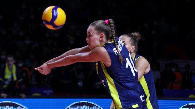 Fenerbahçe Imoco Volleye 3-0 mağlup oldu