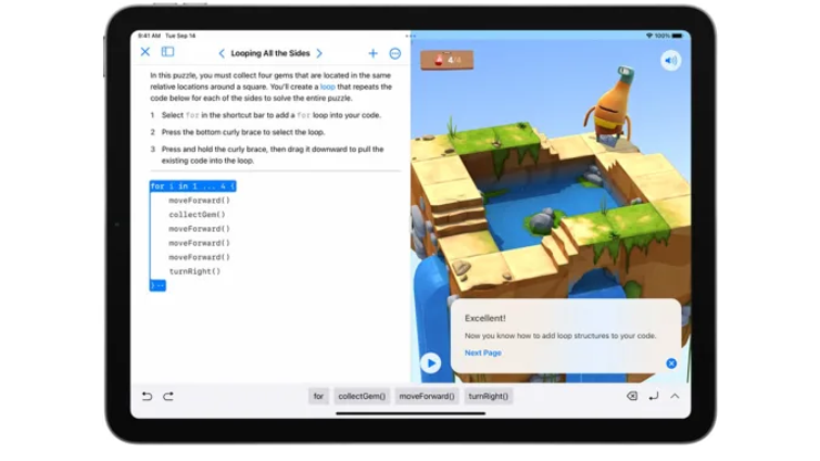 Apple, Swift Playgrounds 4.0’ı piyasaya sürdü