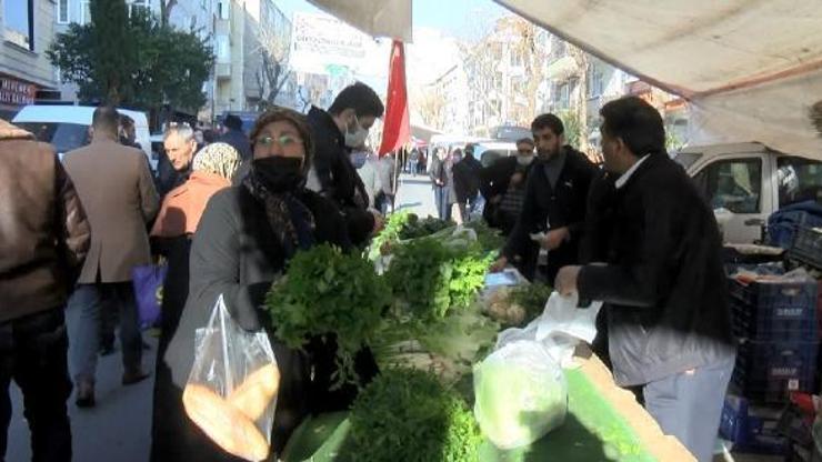 Gaziosmanpaşada pazaryeri kavgası