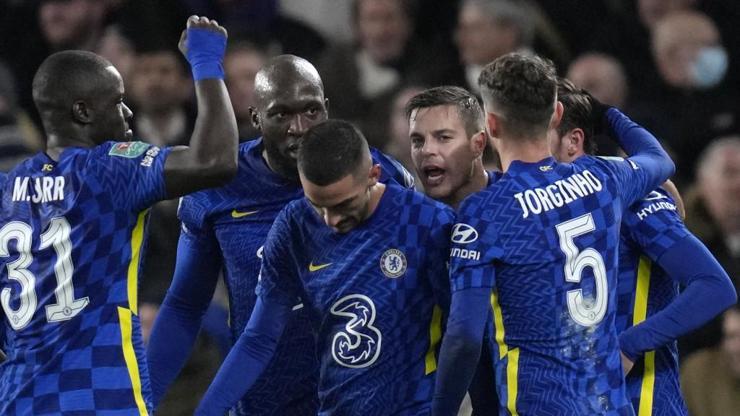 İngiltere Lig Kupasında avantaj Chelseade