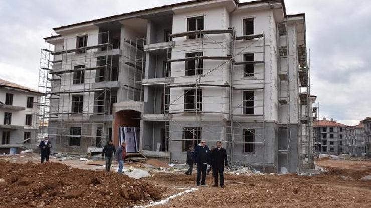 Şehzadelerdeki TOKİ konutların yüzde 50si tamamlandı