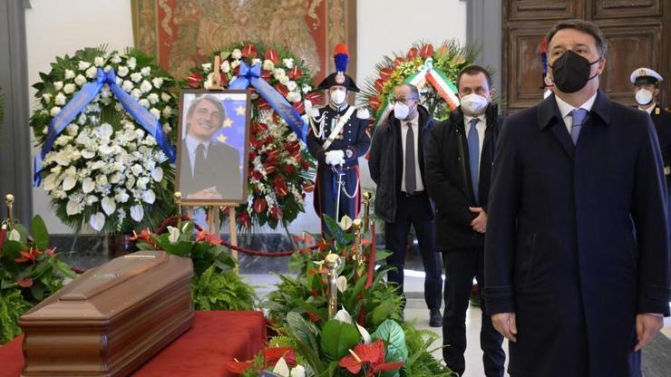 Avrupa Parlamentosu Başkanı Sassoli için Roma’da tören düzenlendi