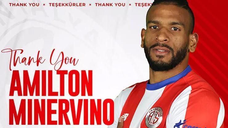 Antalyaspor Amilton ile yolları ayırdı