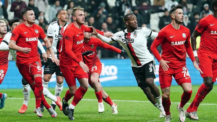 Beşiktaş - Gaziantep FK: 1-0