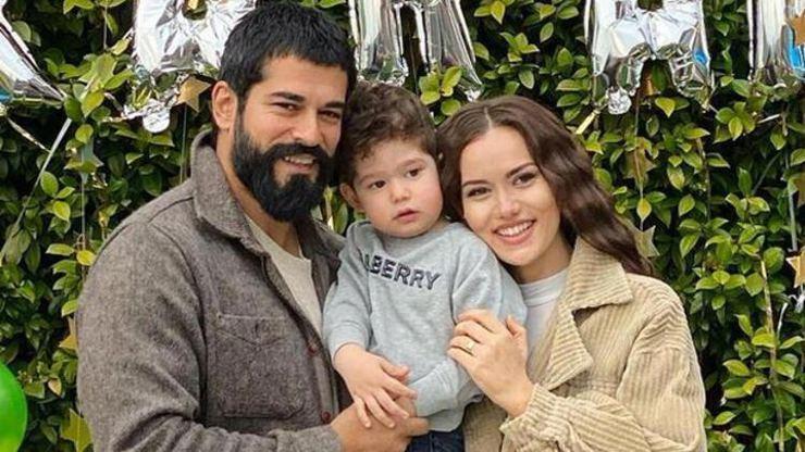 Fahriye Evcenden oğluna sürpriz