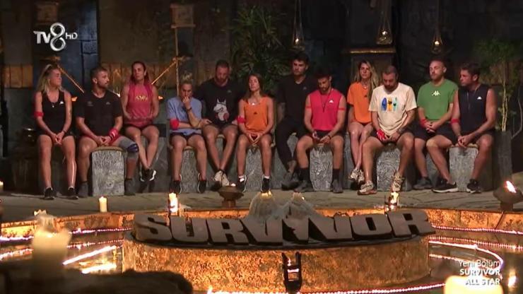 Dün akşam Survivor eleme adayı kim oldu 17 Ocak 2022 Sürgün adasına kampına kim gitti Potaya giden üçüncü isim