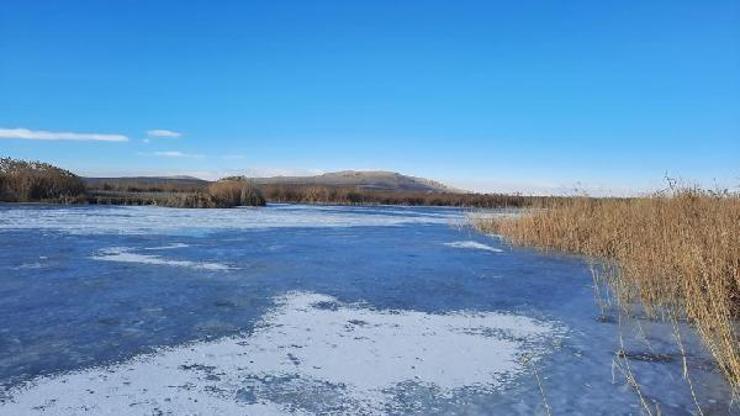 Gökgöl, buz tuttu