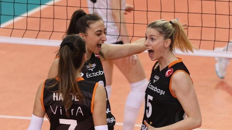 Eczacıbaşı CEV Kupasında yarı finale yükseldi