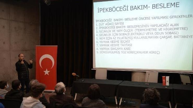 Osmangazi’de, İpek Böceği Yetiştiriciliği Kursu düzenlendi