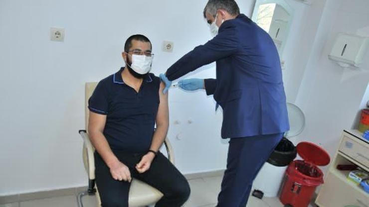 Tokatta yerli aşı Turkovac uygulanmaya başladı