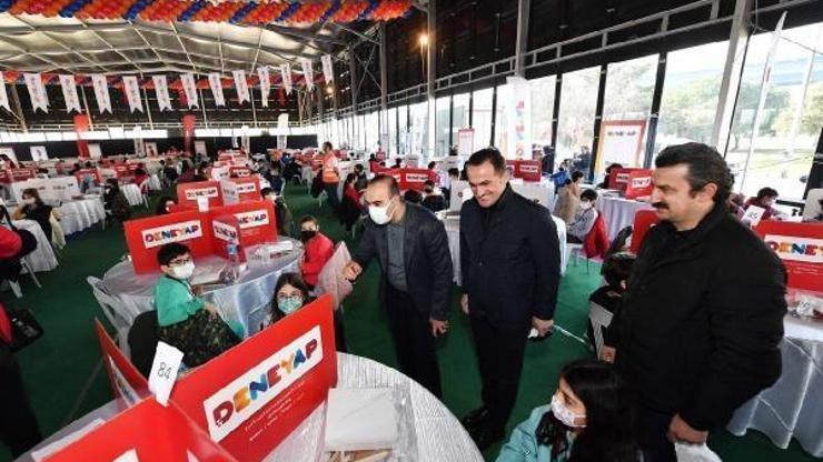 Deneyap Teknoloji Atölyeleri sınavına öğrencilerden yoğun katılım