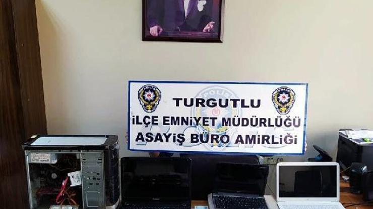Turgutluda 6 adrese yasa dışı bahis operasyonu