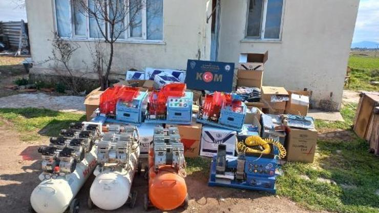 Çanakkalede kaçak sigara operasyonu