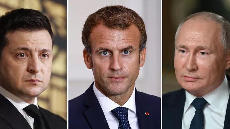 Son dakika: Putin ve Macrondan kritik görüşme