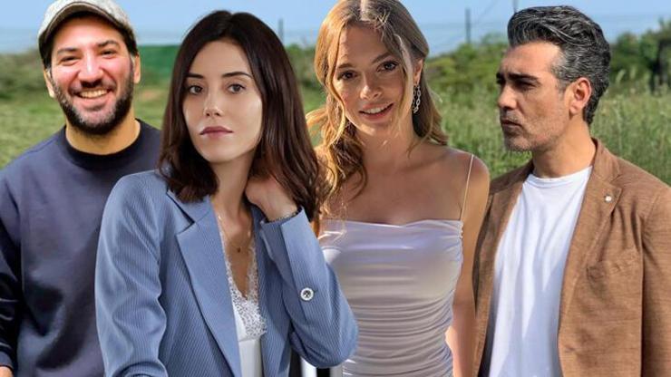 Sadakatsiz oyuncuları sette çektikleri fotoğrafı takipçilerinin beğenisine sundu