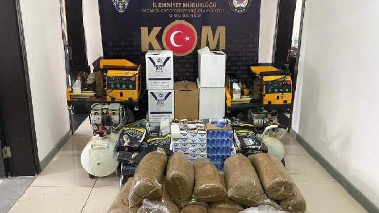 Mersin polisinden kaçakçılara darbe