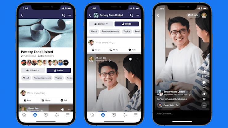 Facebook, Reels konusunda ciddi adımlar atıyor