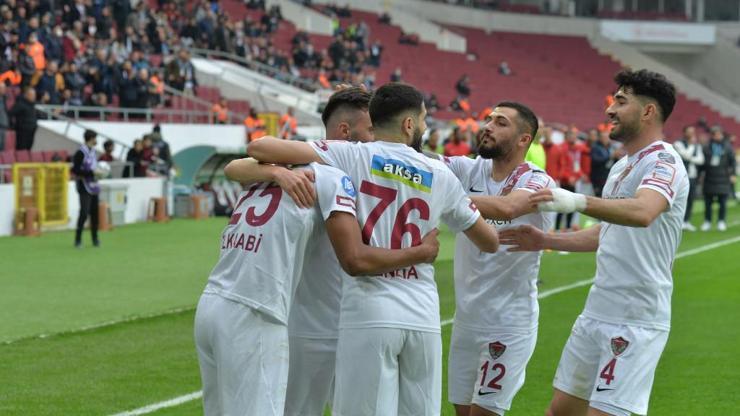 Hatayspor 5 golle kazandı