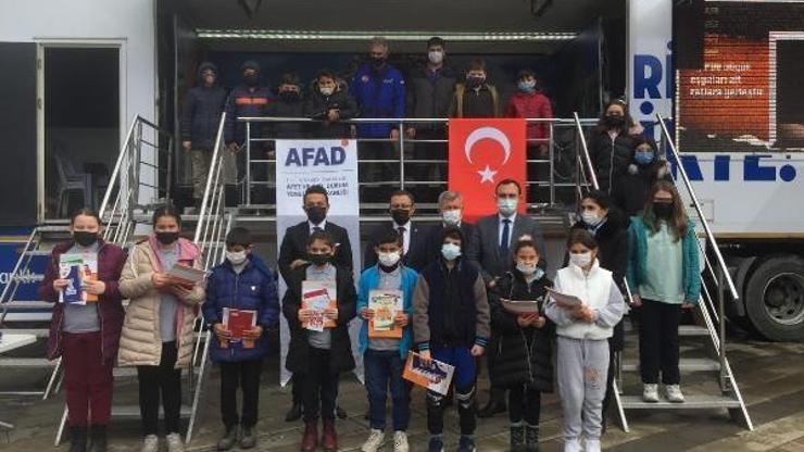 Alaşehirde deprem ve yangın tatbikatı