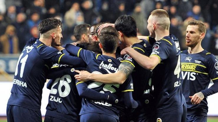 Fenerbahçe 90+1de Kasımpaşayı yendi