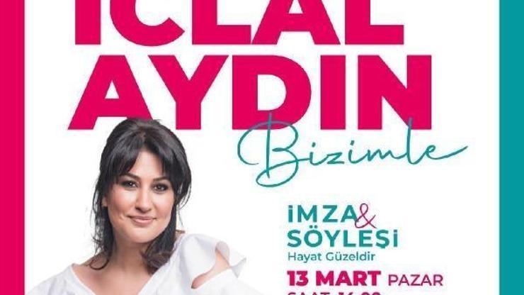 İclal Aydın, Kepez Kitap Fuarına geliyor